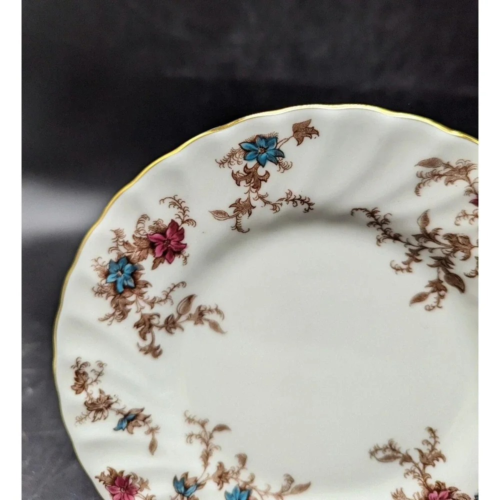 Vintage Minton Ancestral Gold Bread Butter‎ Plate 6.25